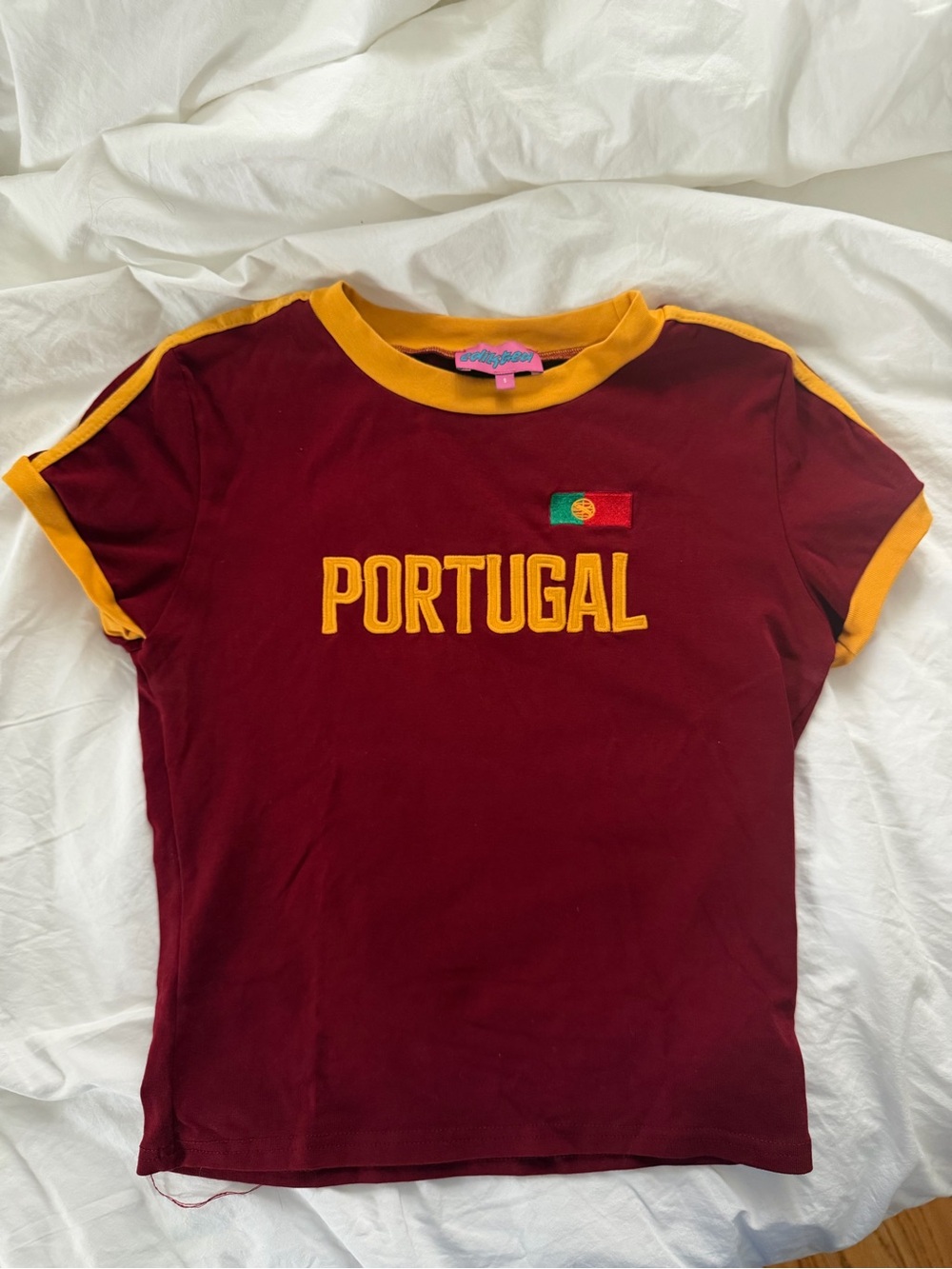 Edikted Portugal Baby Tee